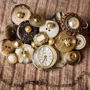 Victorian Steampunk Handmade Necklace
